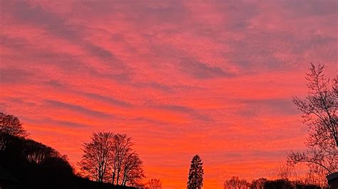 Sahara Staub sorgt für romantische Bilder Luxemburger Wort