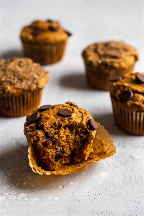 Pumpkin Chocolate Chip Muffins All The King S Morsels