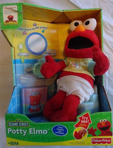 Sesame Street Potty Elmo Doll | #1888530298