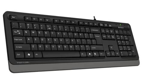 A4Tech FK10 Fstyler Wired keyboard us, US+ARABIC Layout, Grey | FK10 ...