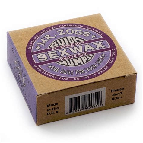 Sex Wax Quick Humps 2x Eco Surf Wax Mr Zogs