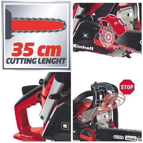 Einhell GH PC 1535 TC Tronçonneuse thermique Comparer avec