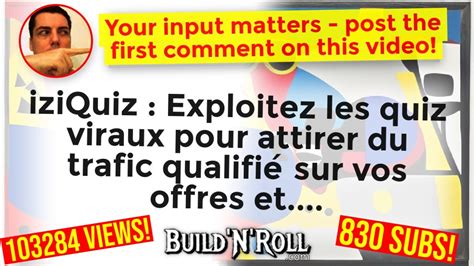 iziQuiz Exploitez les quiz viraux pour attirer du trafic qualifié sur