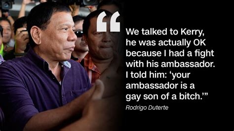 Rodrigo Duterte has said some outrageous things. | CNN