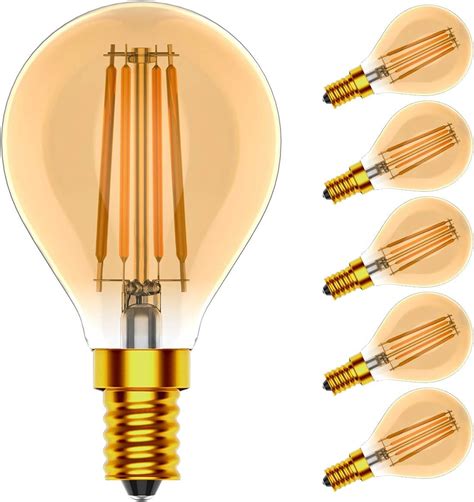 Nuodifan Edison Led Vintage Ampoule Pi Ces Blanc Chaud E Ampoules