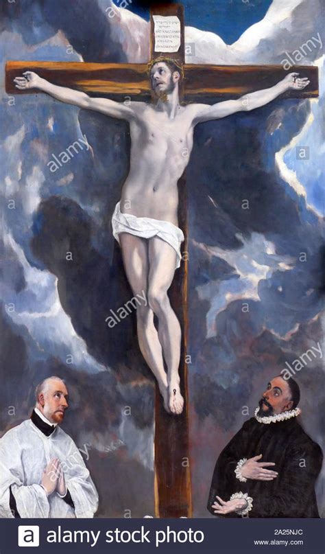 Pintura Titulada Cristo En La Cruz De El Greco Dom Nikos