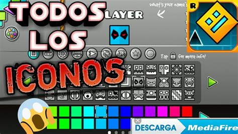 Como conseguir Todos los Iconos de Geometry Dash 2025 ️ DONTRUKO