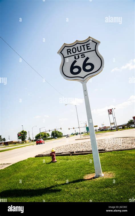 Route 66 Museum, Historic Route 66, Clinton, Oklahoma, USA Stock Photo ...