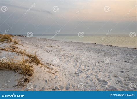 Baltic Sea Beach on the Hel Peninsula Stock Photo - Image of landscape ...