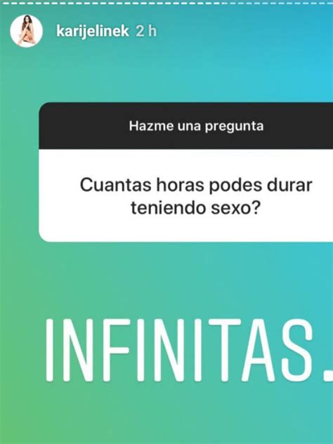 El Cuestionario Ultra Hot A Karina Jelinek En Las Redes Que Enloqueci A Sus Seguidores Infobae