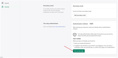 Step By Step Guide Setup Two Factor Authentication In Shopify Store