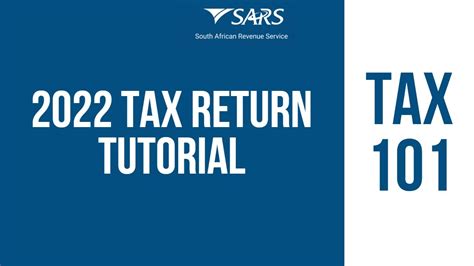 How To Submit Your 2022 Tax Return Sars Efiling Tutorial Youtube