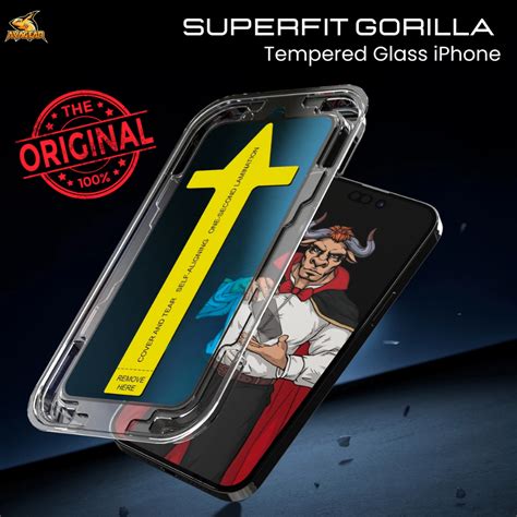 Jual Infinite Vision Superfit Gorilla Tempered Glass Iphone Hd Clear Privacy Anti Spy Glossy