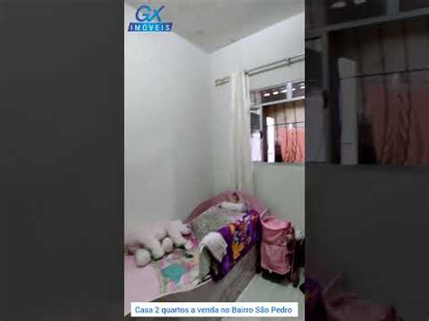 Casa 2 quartos a venda no Bairro São Pedro CÓD 1563 GX IMÓVEIS YouTube