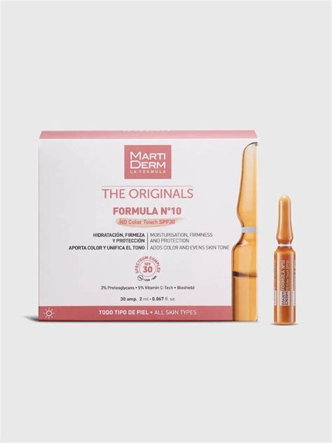 FORMULA Nº10 HD Color Touch SPF30 serum do twarzy w ampułce MartiDerm