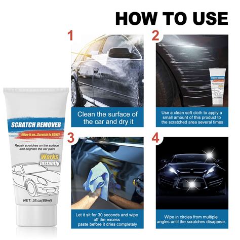 Auto Scratch Remover | Car Scratch Paint | Polish & Refinish Kit for ...