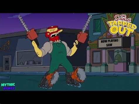 Chainsaw Willie Character Treehouse Of Horror Xxxiv Simpsons