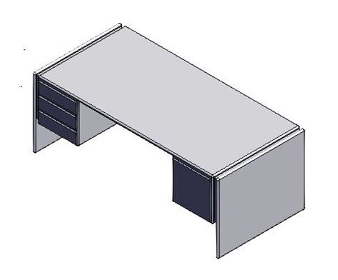 Desk 2 Solidworks Model Thousands Of Free AutoCAD Drawings