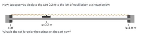 Solved A Kg Cart Is Attached Between Two Chegg