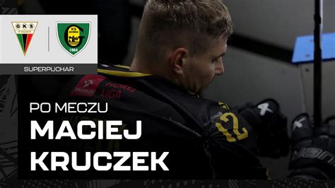 Maciej Kruczek Po Meczu Gks Tychy Gks Katowice Youtube