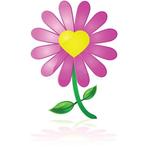 Love Flower Stock Vector Illustration Of Nature Passion 16074744