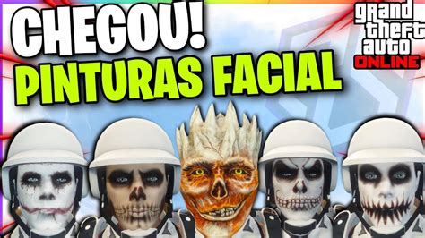 Chegou Pinturas Facial De Halloween Como Pegar E Salvar E Mascara Nova