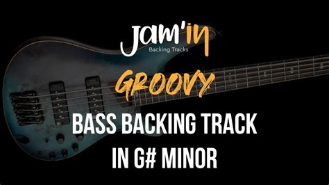 Groovy Bass Backing Track In G Minor YouTube