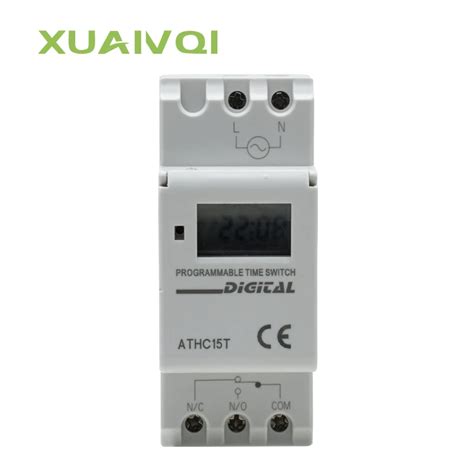 XUANQI Rated Current 20A 3 Phase Digital Programmable Time Switch