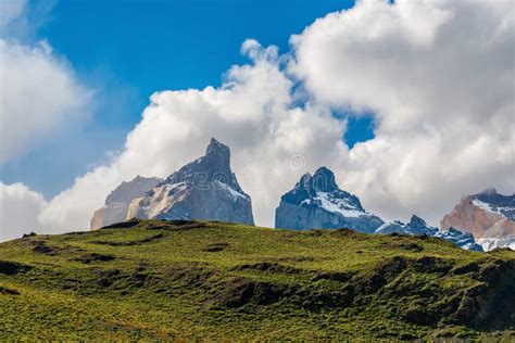 Cuernos Del Paine Mountain Peaks, Patagonia, Chile Stock Photo - Image of destination, hiking ...