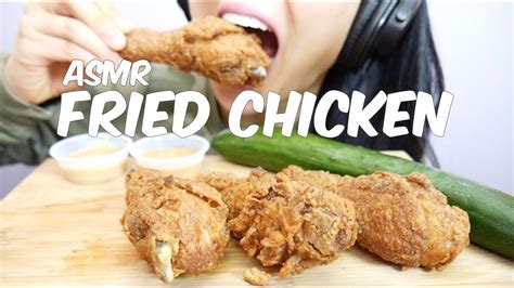 Asmr Extreme Crunch Fried Chicken Eating Sounds No Talking Sas Asmr