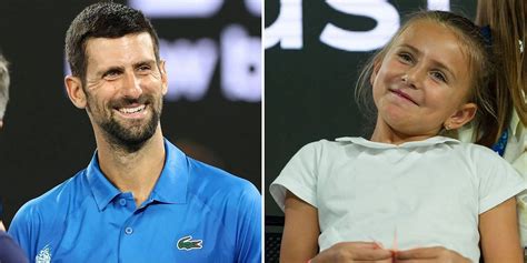 Watch Novak Djokovic S Daughter Tara Gives Adorable Reaction To Serb