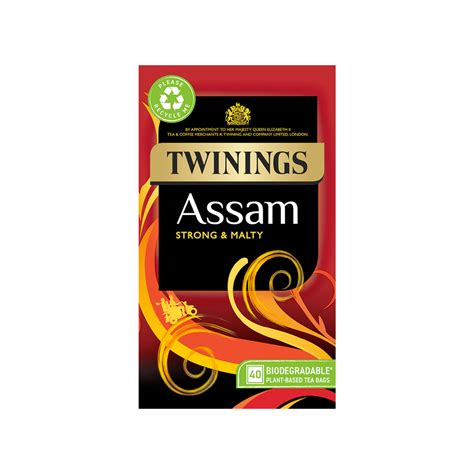 Twinings Assam Black Tea Strong And Malty 40 Envelopes