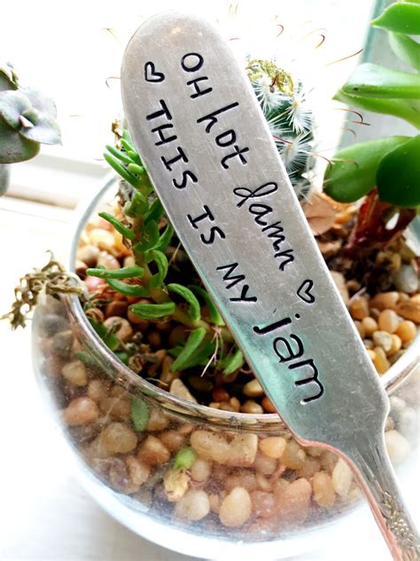 Oh Hot Damn This Is My Jam Jam Knife Stamped Knife Foodie Etsy