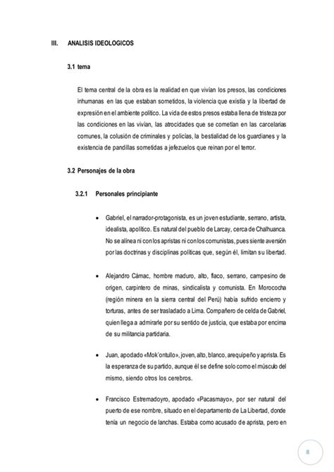 Analisis Literario Del Sexto PDF