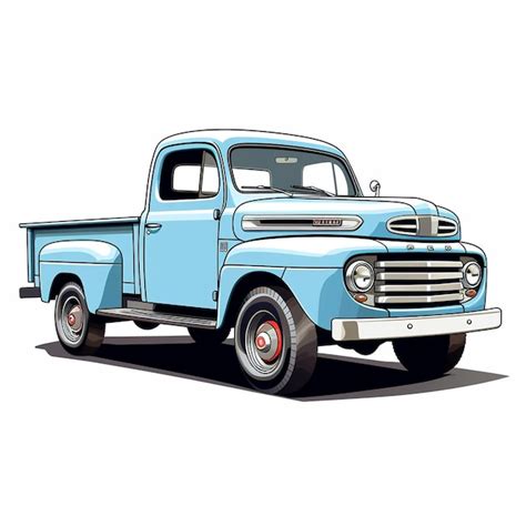 Premium AI Image Classic Pickup Truck Timeless Elegance