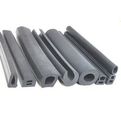 Shakti Black Rubber Gaskets Profile For Industrial Packaging Type