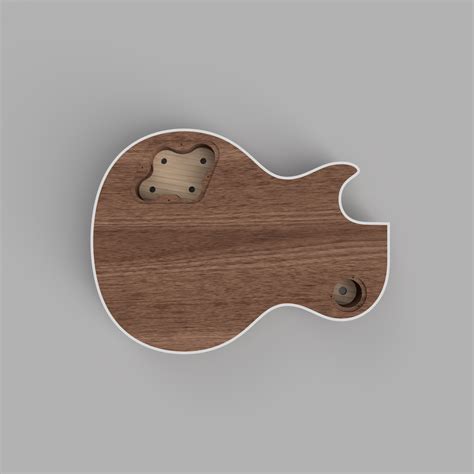 Lp Style Cad Guitar Plan String Pluckery