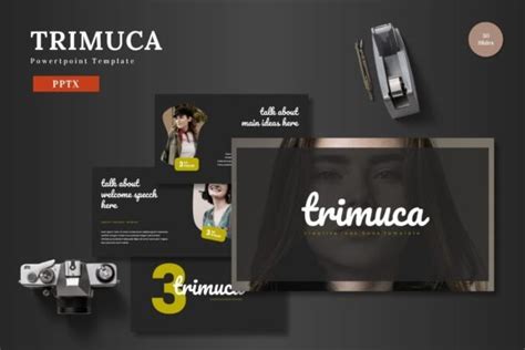 Trimuca Powerpoint Template Graphic By FannanStudio Creative Fabrica