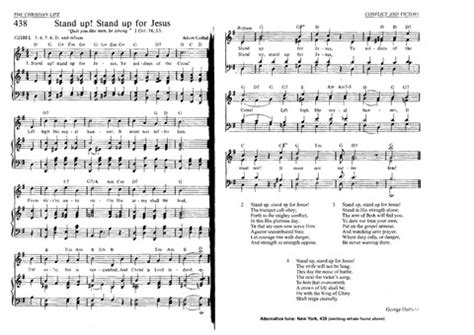 Redemption Hymnal Stand Up Stand Up For Jesus Hymnary Org