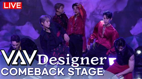 COMEBACK STAGE VAV DESIGNER Title Track Stage VAV 7th MINI