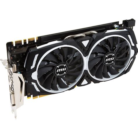 8GB MSI GeForce GTX 1070 Armor 8G OC Edition Aktiv PCIe 3 0 X16 Retail