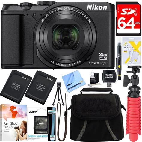 Nikon A900 20MP Longest Slim Zoom COOLPIX WiFi Digital Camera with 4K ...