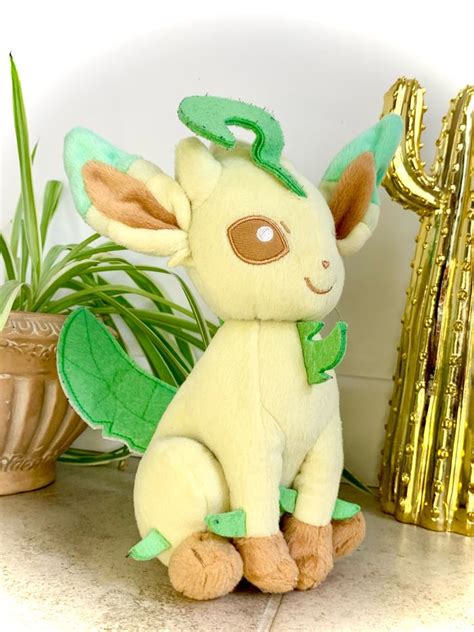 Peluche Pok Mon Phyllali Leafeon Pokemon Beebs