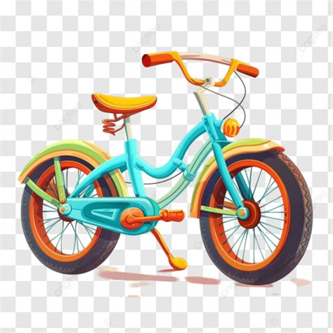 Há Uma Bicicleta Vermelha Azul PNG Bicicleta Vermelha Borda Azul