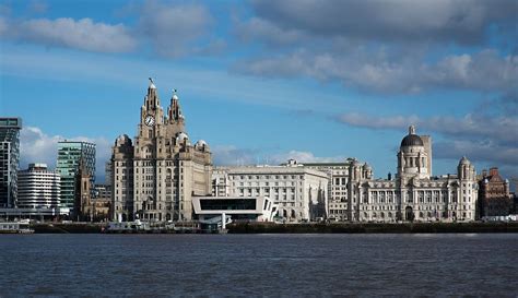 HD wallpaper: photo of city buildings near body of water, liverpool ...