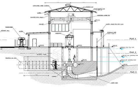 Hydro Power Plant Layout