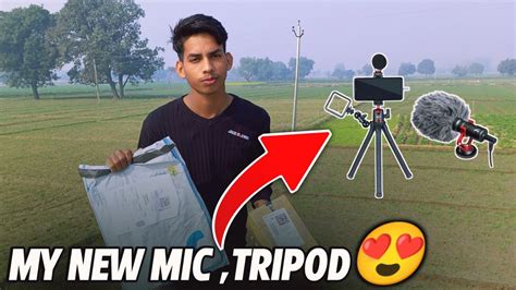 My New Vlogging Setup Finally Tripod Le Liya🥺 My First Tripod For