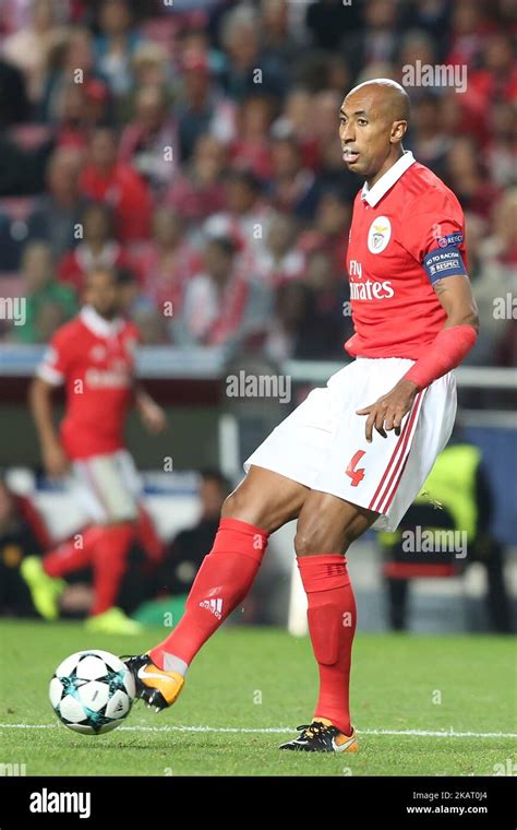 Benfica's Brazilian defender Luisao in action during the UEFA Champions ...