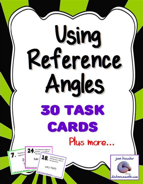 Trig Reference Angles And Evaluating Trig Functions On Unit Circle