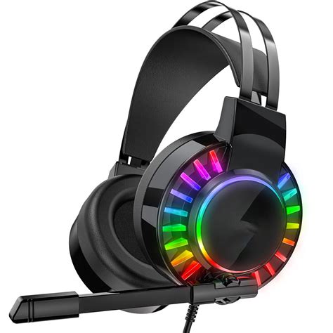 Fones Com Fio Gamer - Fone Gamer Headset com Fio Led Rgb Ultra - YDTECH